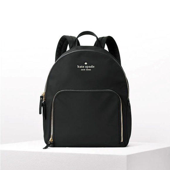 kate spade Handbags - Kate Spade Large Black Watson Hartley Backpack EUC